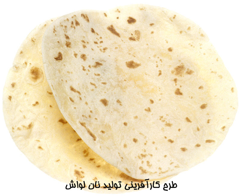 نقاشی کودکانه نان سنگک