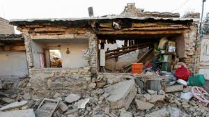 تحقیق خسارات ناشي از وقوع زلزله