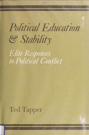 ترجمه كتاب Political Education and Stability