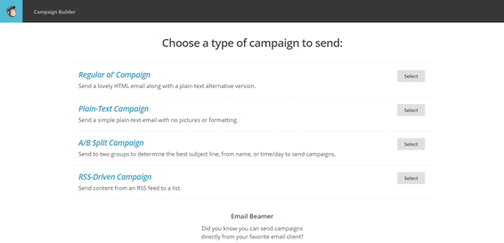 Create-Campaign---MailChimp