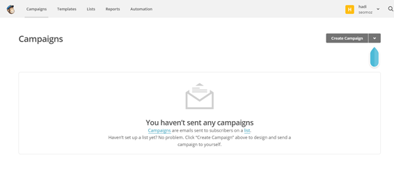 Campaigns---MailChimp